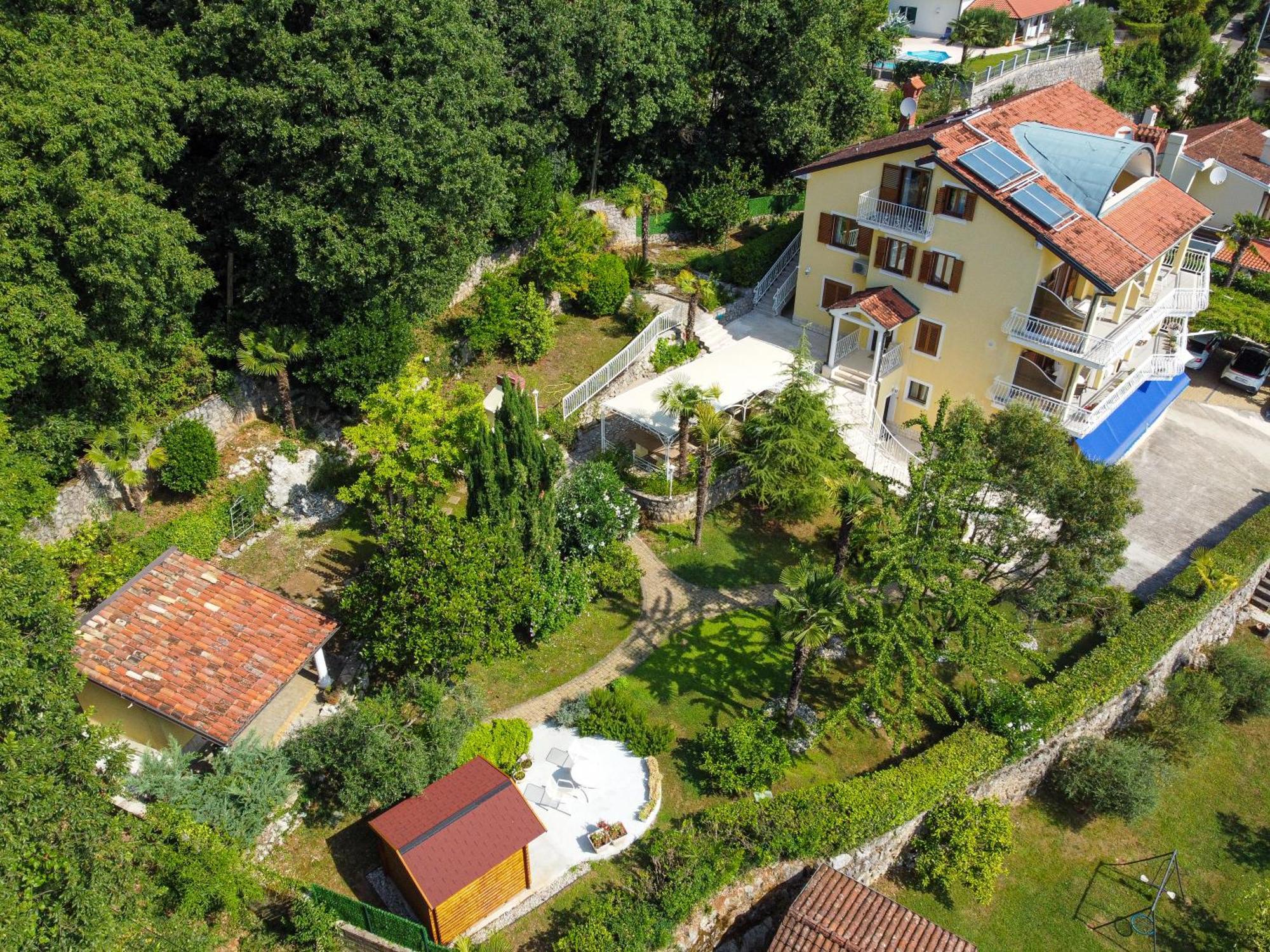 Villa Mona Lisa Lovran - Croatia ภายนอก รูปภาพ